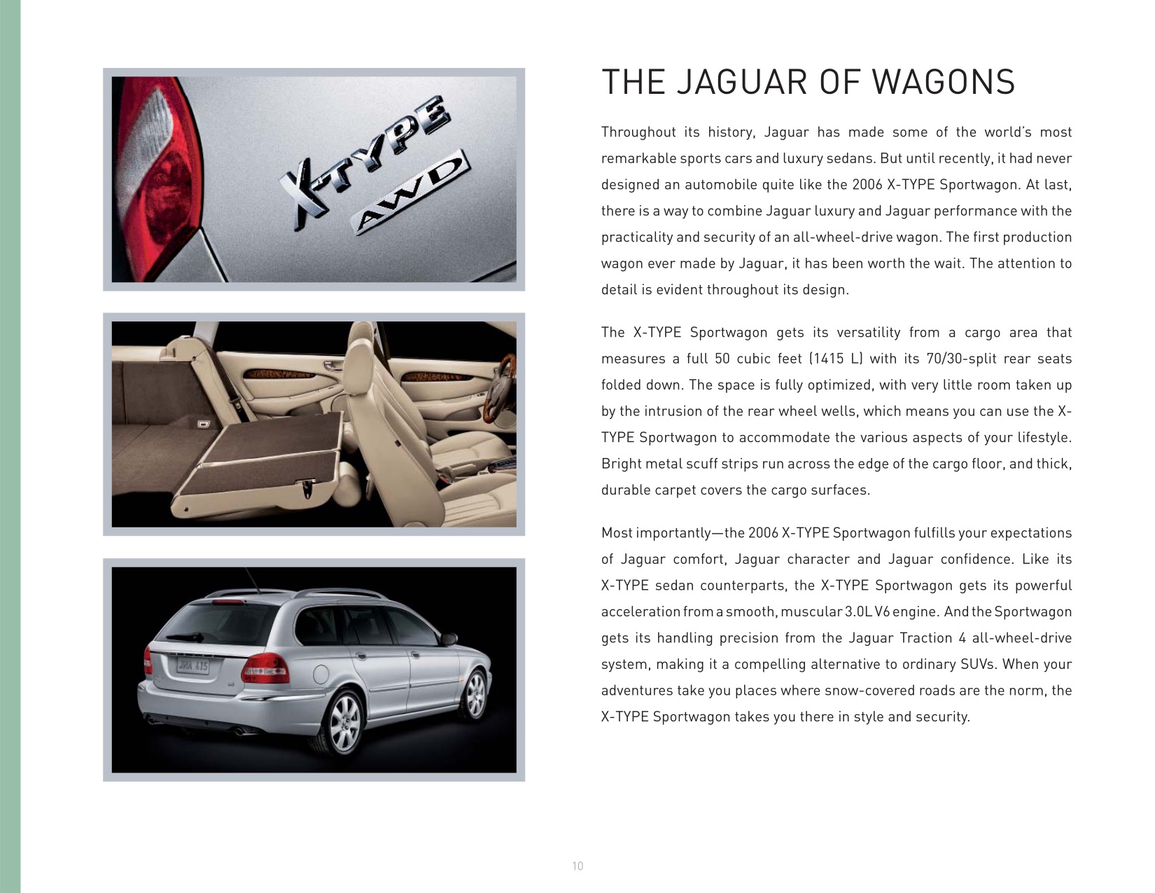 2006 Jaguar X-Type Brochure Page 24